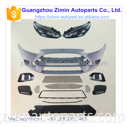 ABS Plastic Body kit & Head Lamp & Grille Used For Focus RS 2015